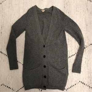 Wilfred Wool/Cashmere Cardigan Sweater